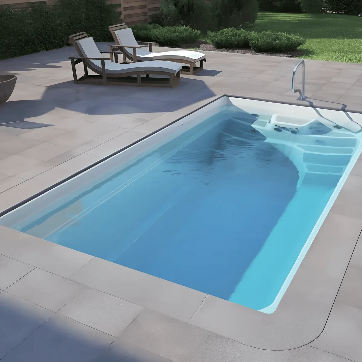 Композитный бассейн Laguna 5 — вид сверху в Орехово-Зуево