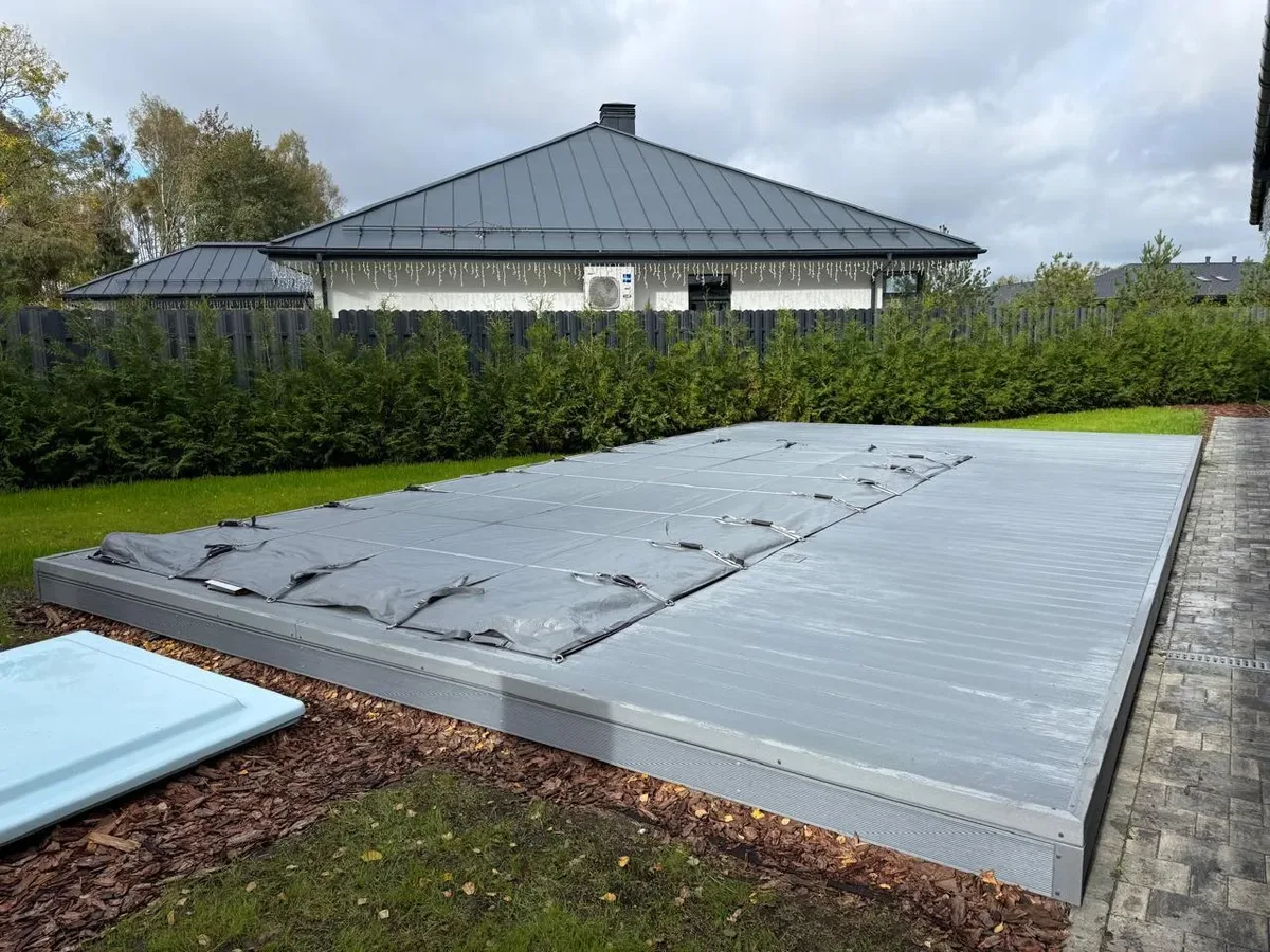 Покрывало Laguna Cover Mesh — установка в Орехово-Зуево