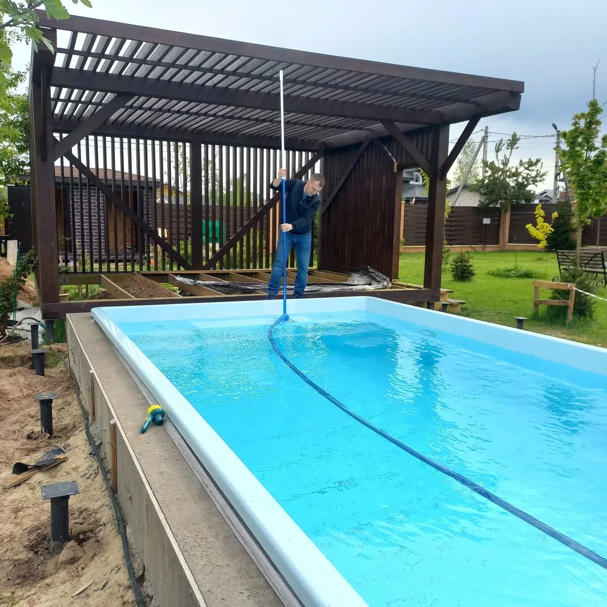 Копинговый бордюрный камень для бассейна Laguna в Орехово-Зуево