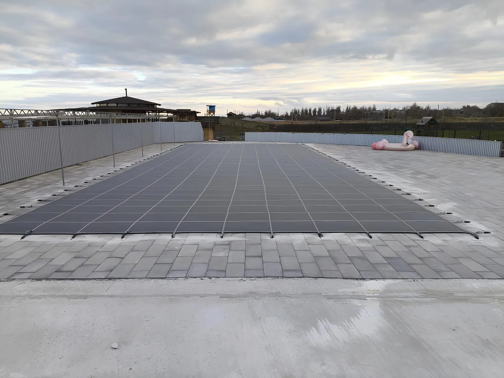 Защитное покрывало для бассейна в Орехово-Зуево